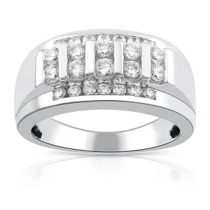 1 CTW Diamond Ring in 10KT White Gold