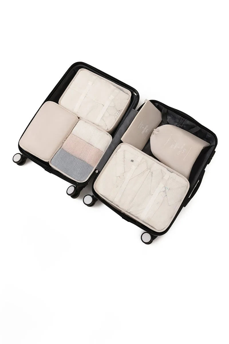 6 SET PACKING CUBES FOR SUITCASES,