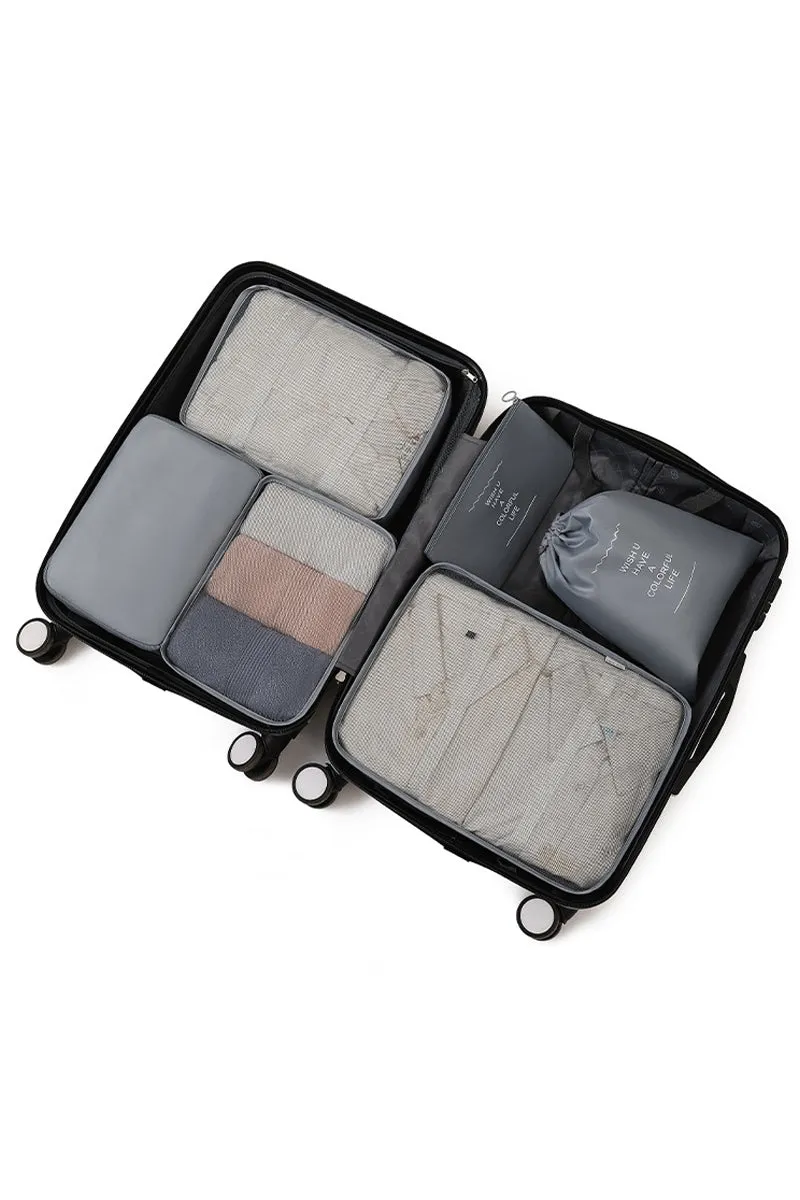 6 SET PACKING CUBES FOR SUITCASES,