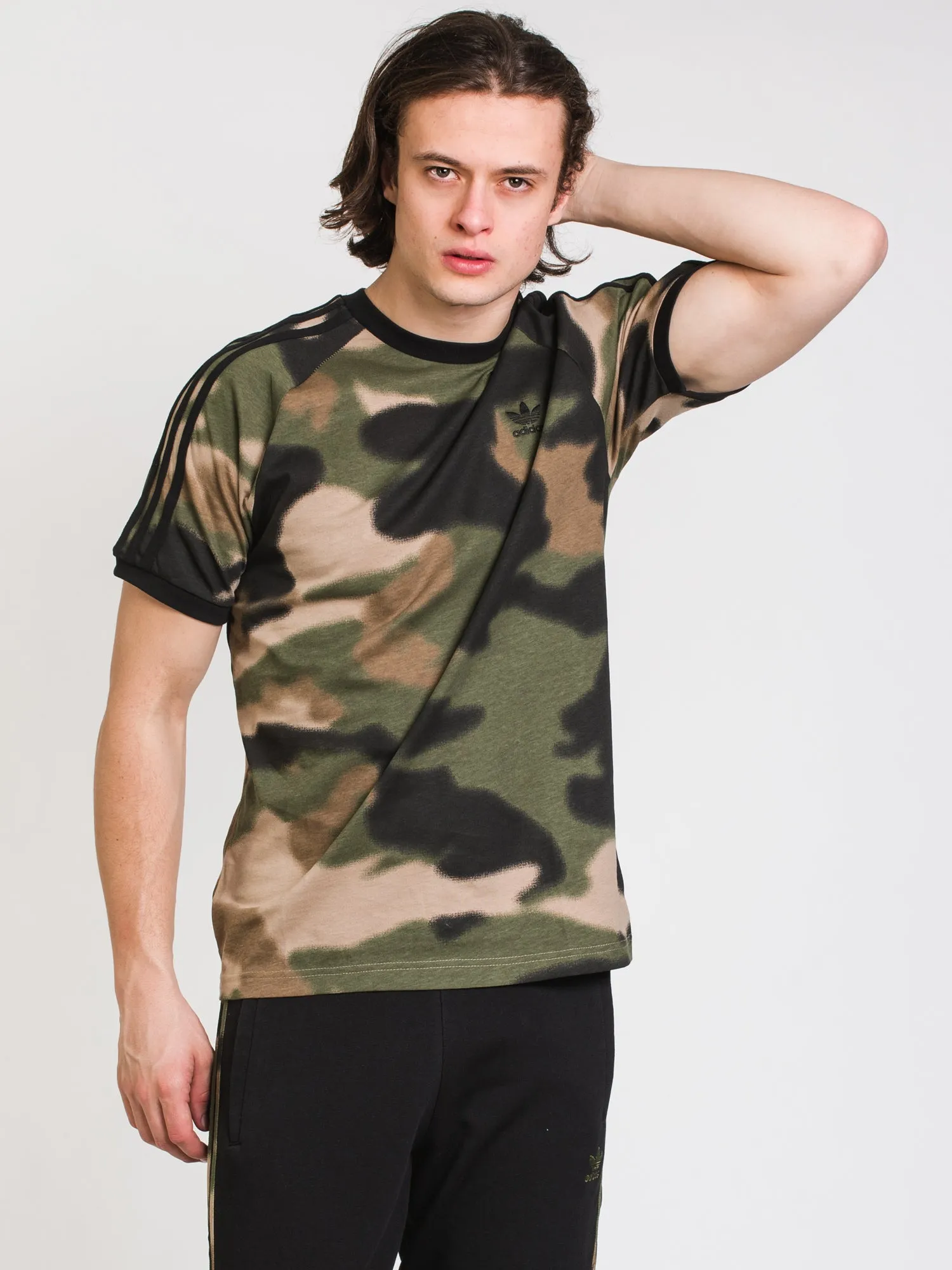 ADIDAS CAMO CALI SHORT SLEEVE TEE - CLEARANCE