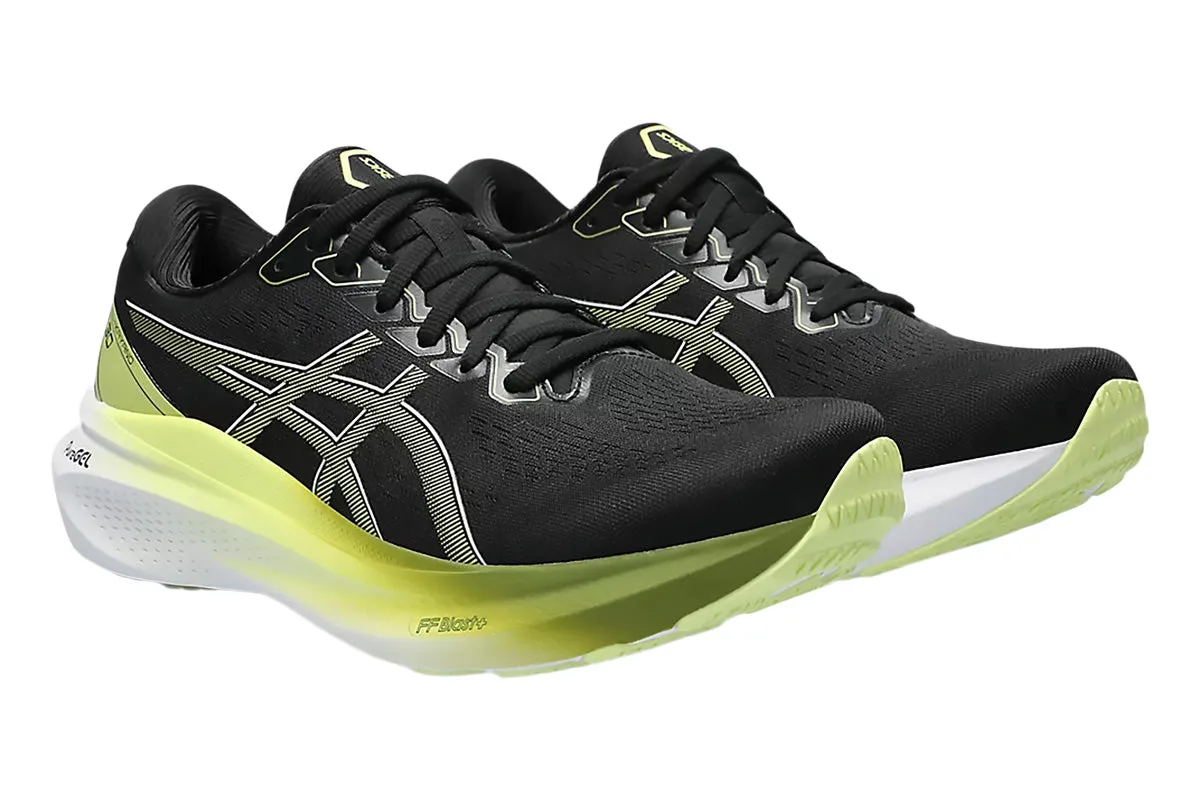 Asics Gel-Kayano 30 D Black/Glow Yellow Mens