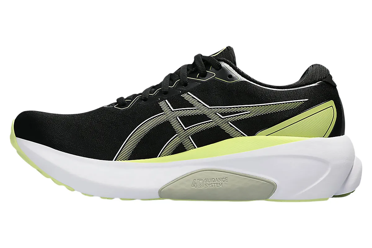 Asics Gel-Kayano 30 D Black/Glow Yellow Mens