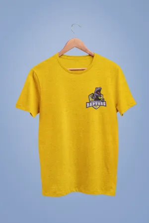 Bengaluru Raptors Chest Logo Yellow Tshirt