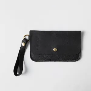 Black Kodiak Wristlet Clutch