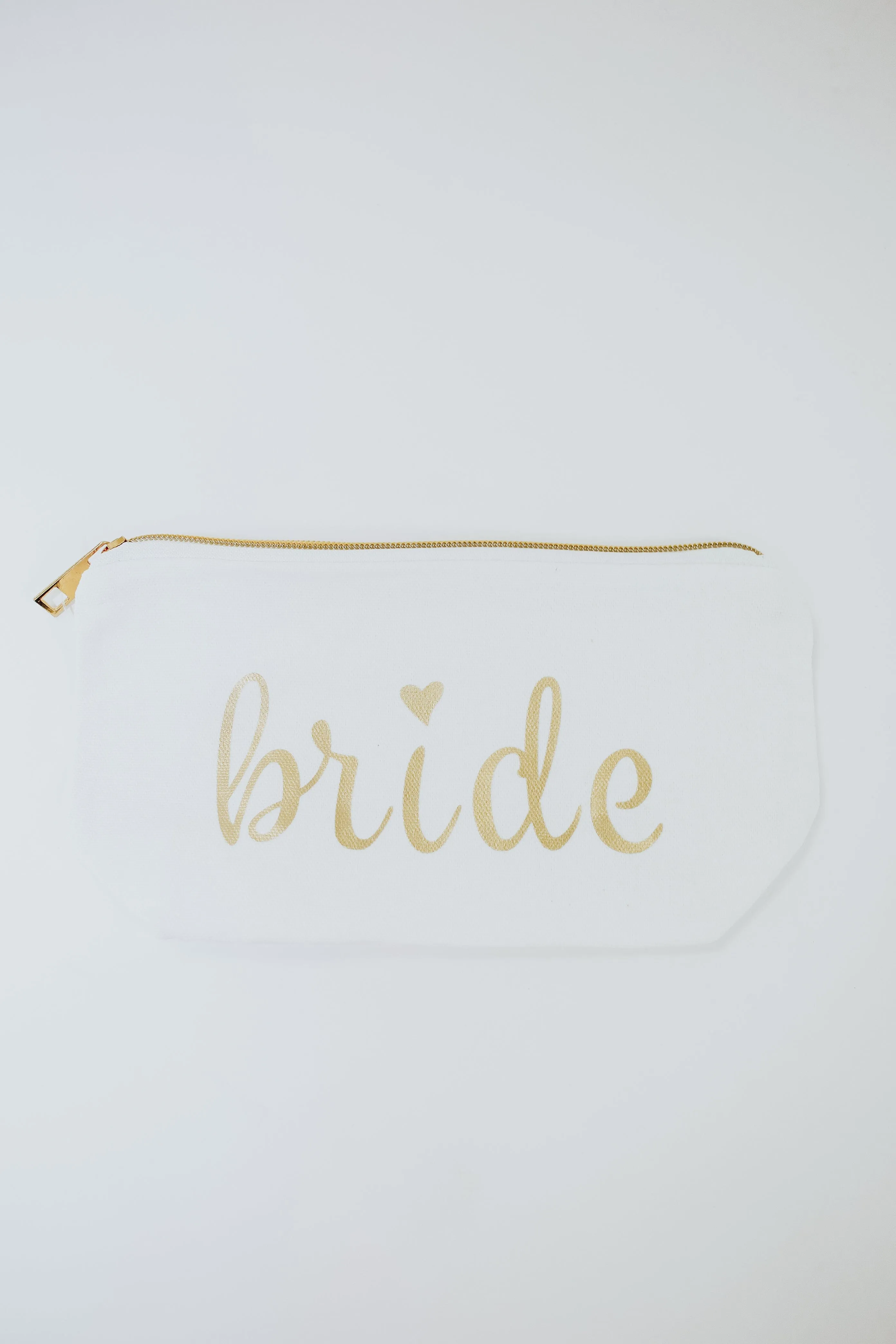 Bride White Makeup Bag