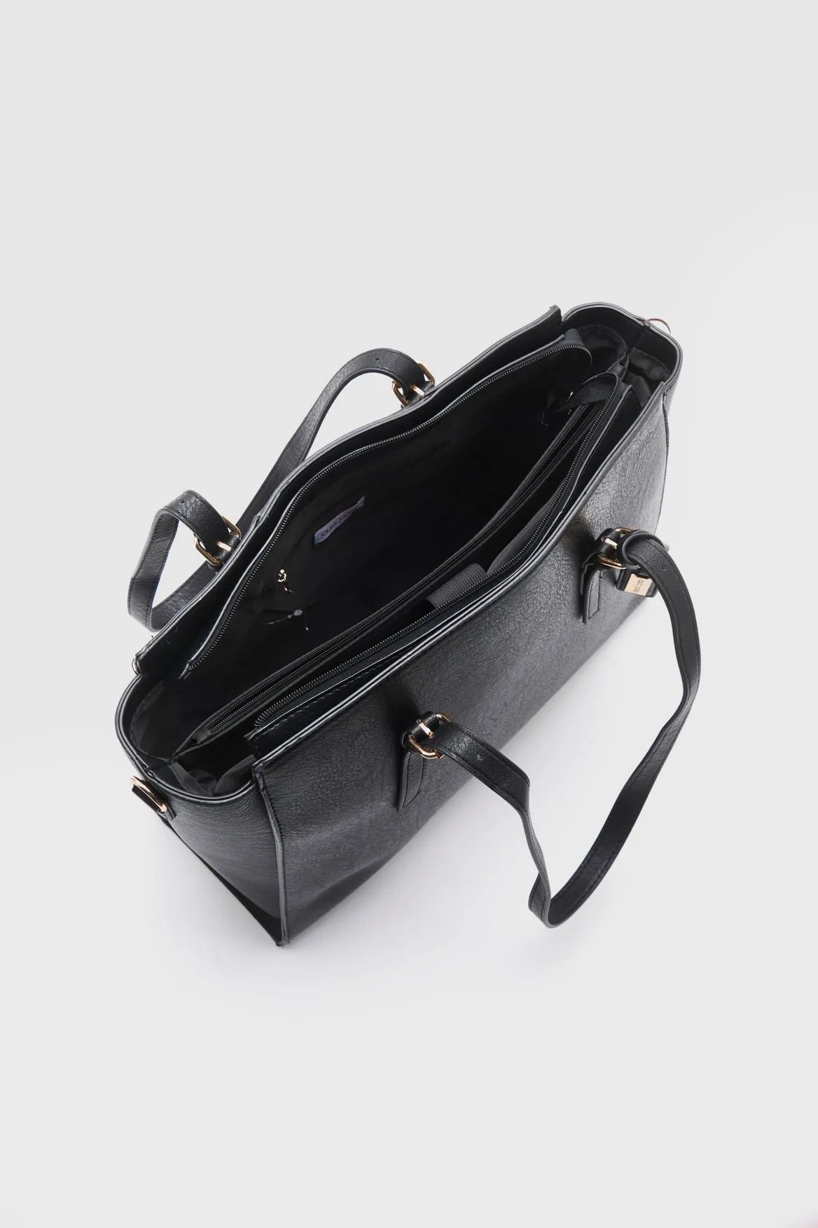 Buckle Laptop Work Tote Bag