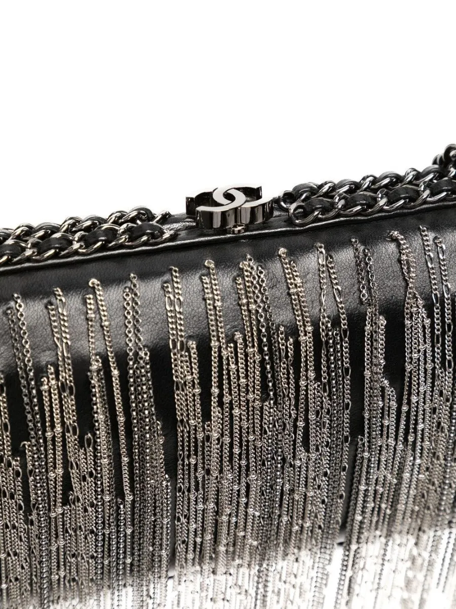 Chain Detail Clutch Bag