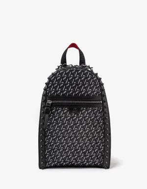 Christian Louboutin Backparis Small Black Techno CL Backpack -