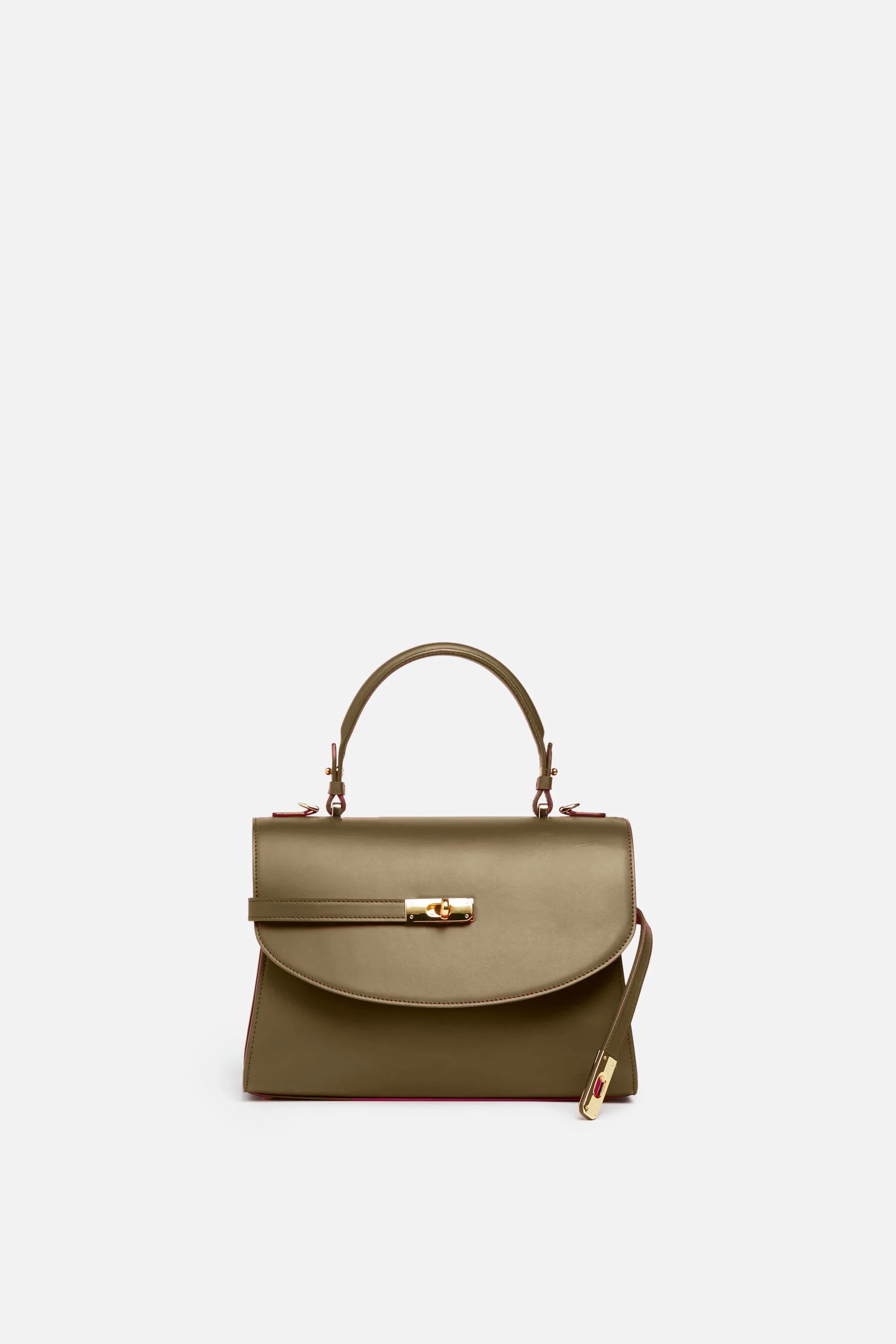 Classic New Yorker Bag in Harlem Truffle - Gold Hardware - WAITLIST