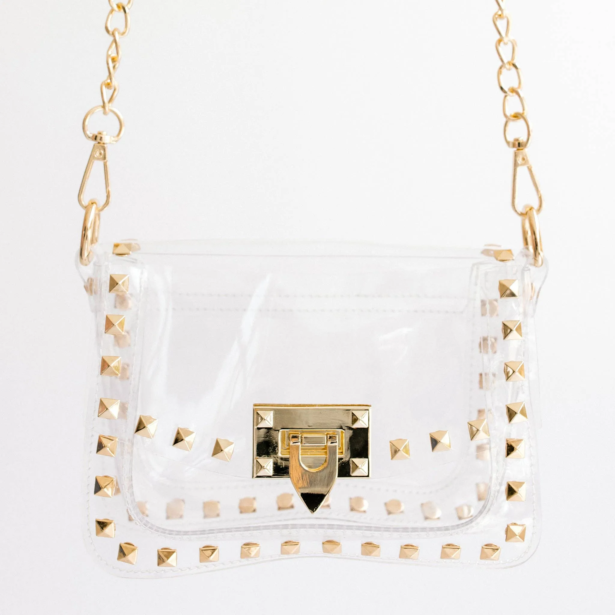 Clearly Handbags - The Jackie in Gold