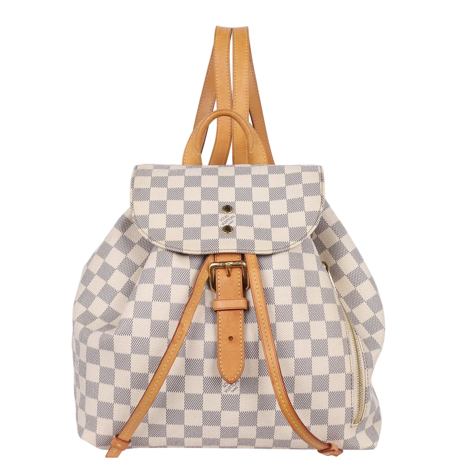 Damier Azur Sperone Backpack (Authentic Pre-owned)