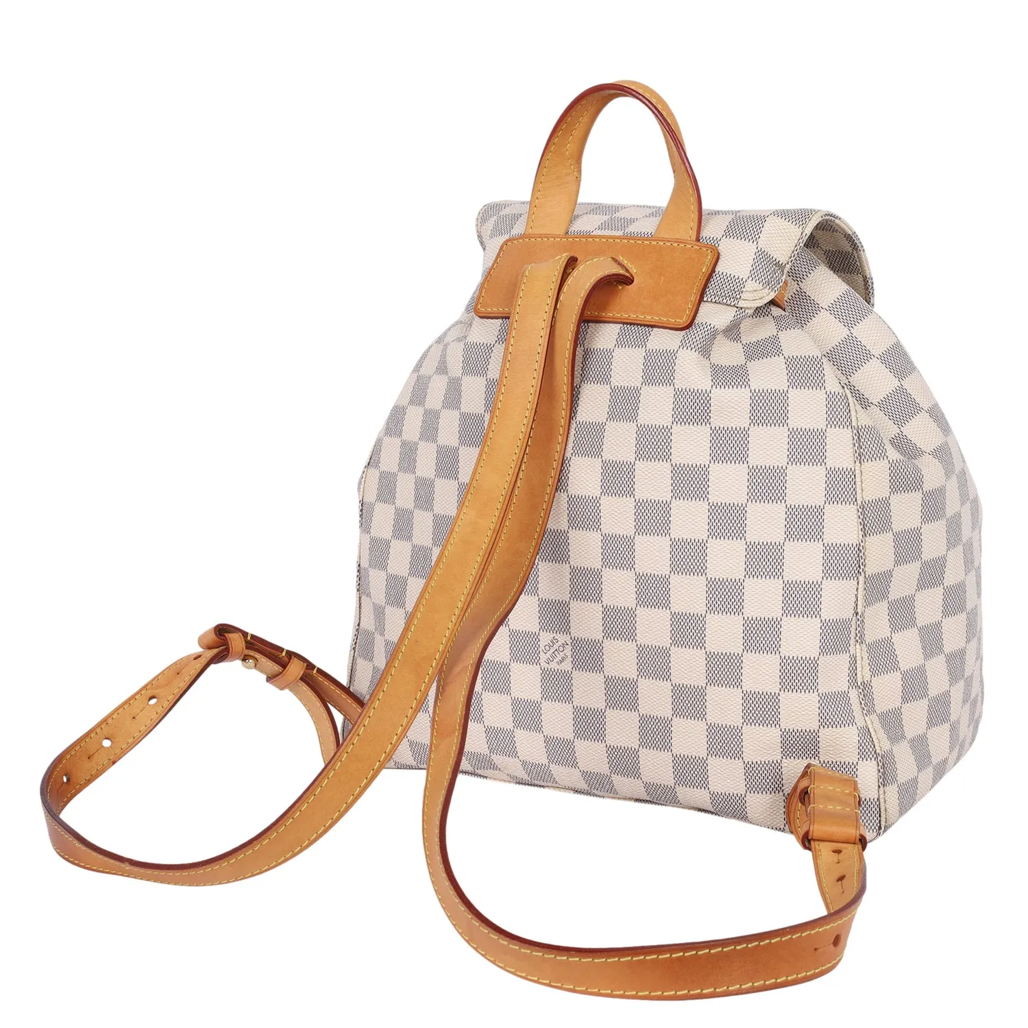 Damier Azur Sperone Backpack (Authentic Pre-owned)