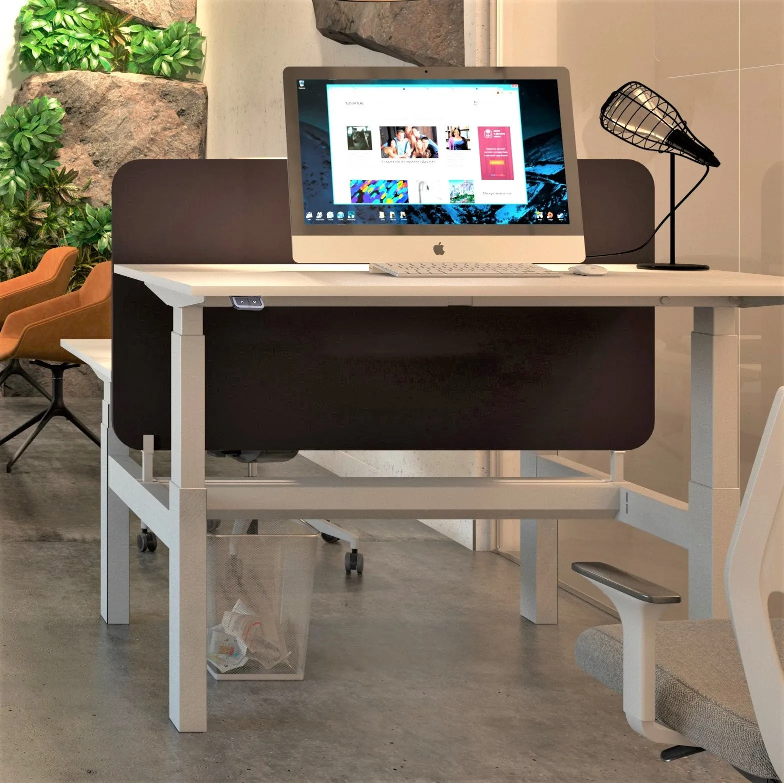 Duo Height Adjustable Double Standing Desk (with Bluetooth control)