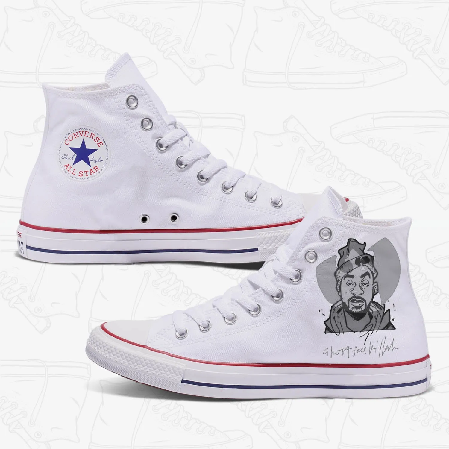 Ghostface Killah Custom Converse