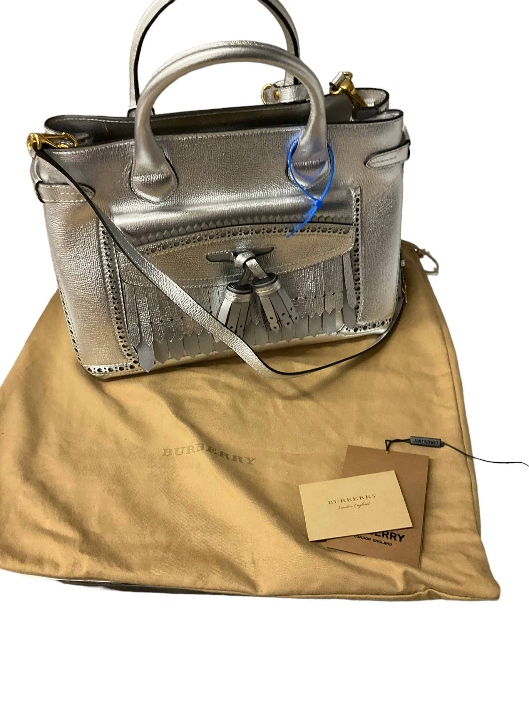 Handbag Designer By Burberry  Size: Large