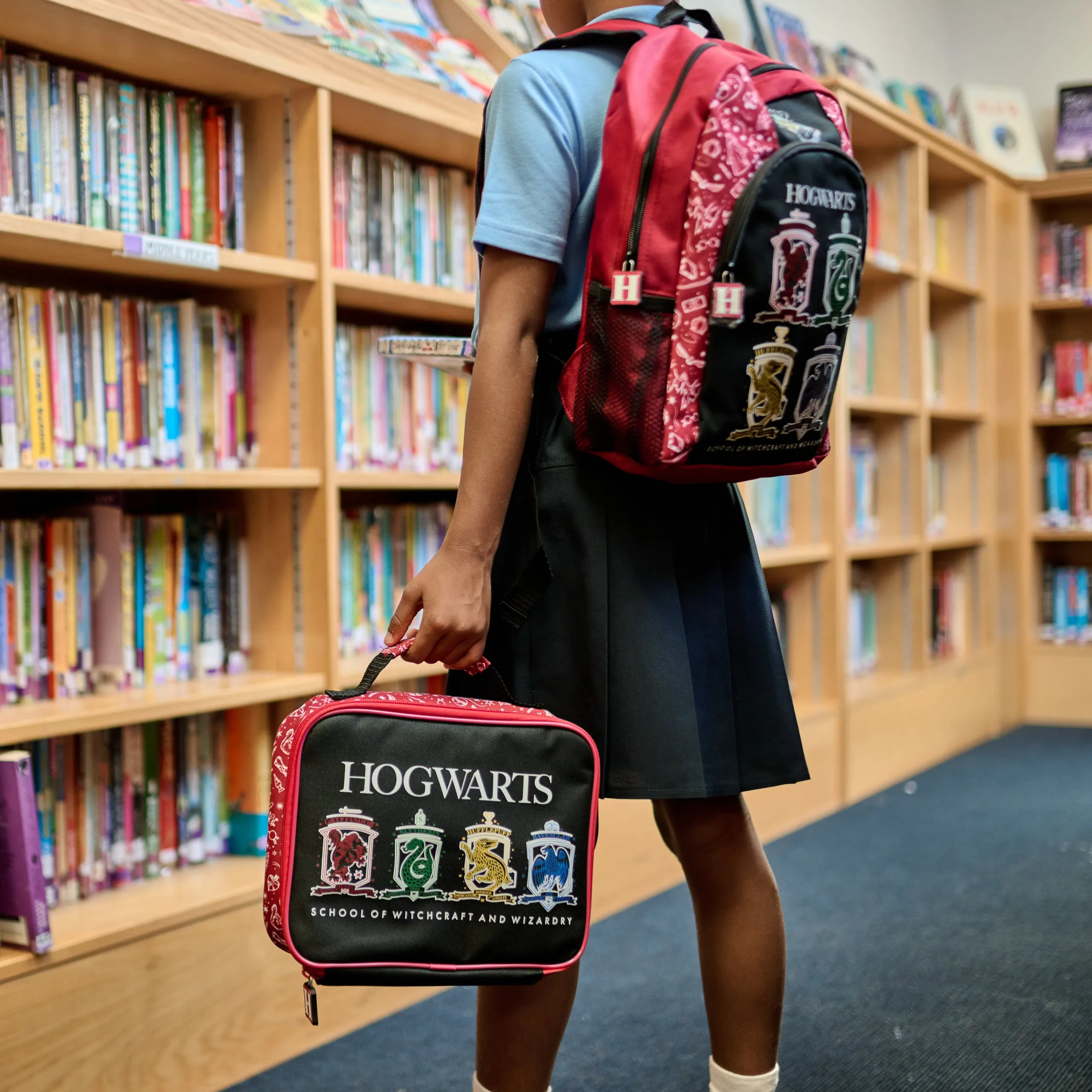 Harry Potter Hogwarts School Backpack