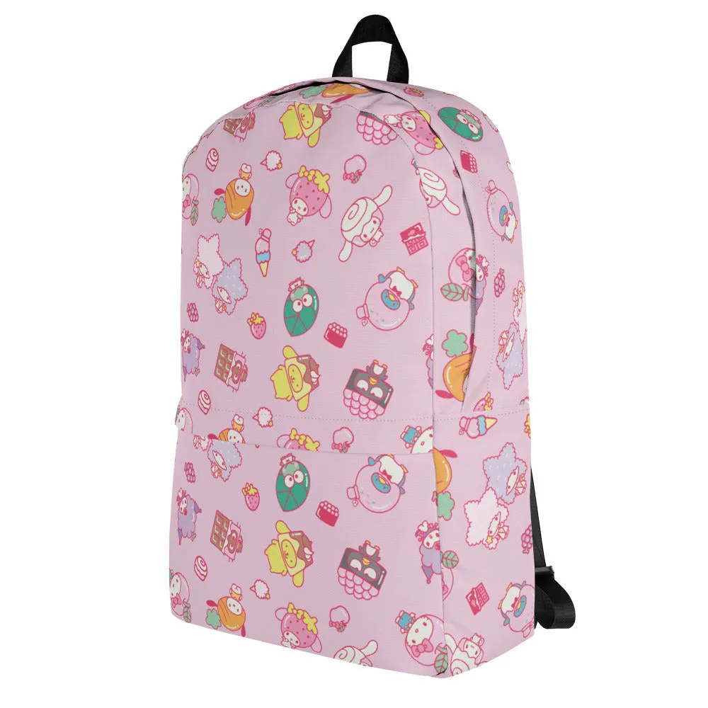 Hello Kitty and Friends Eats & Treats All-over Print Backpack