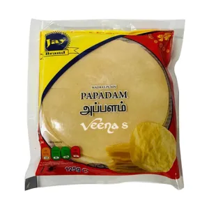 Jay Brand Papadum Large 125g