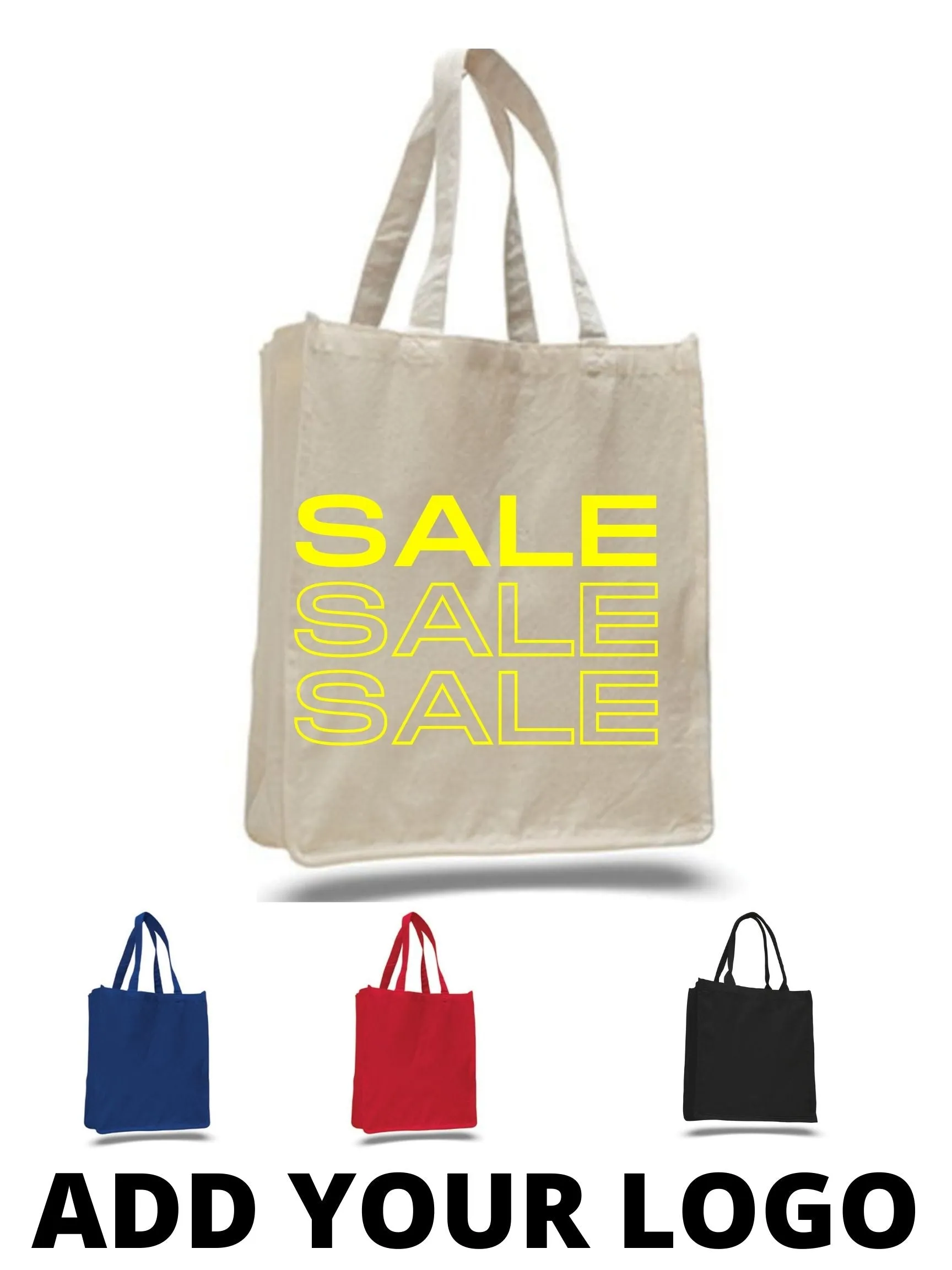 Keep Your Essential Organized With Custom Canvas Fancy Shopper Tote Bags