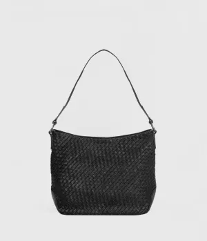 Larisa Weaved Leather Tote