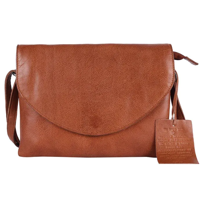 LATICO MARCUS CROSSBODY HANDBAG COGNAC