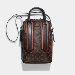 Louis Vuitton Monogram Bequia Porte Document Vertical Bag