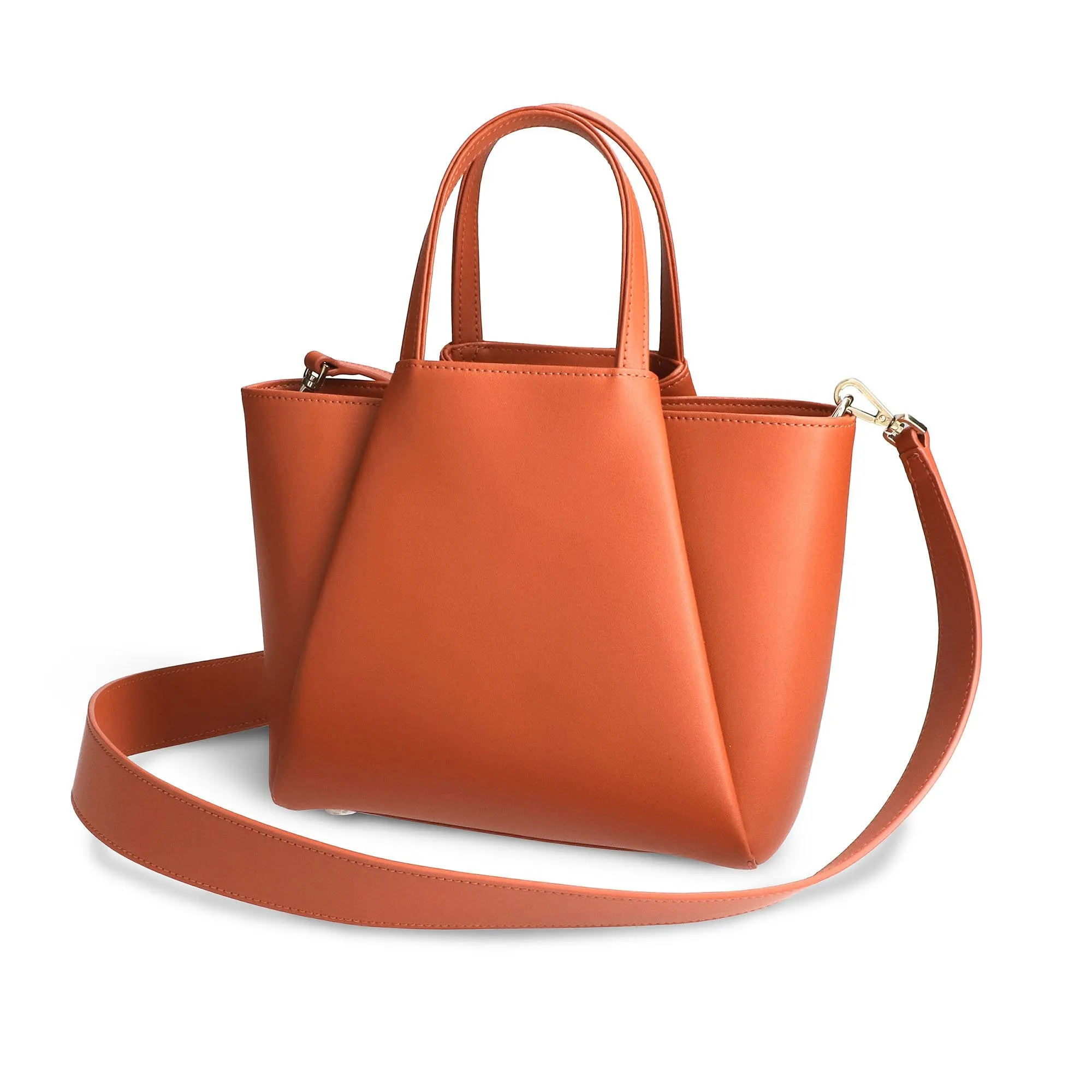 Mini Pyramid Terracotta Bag