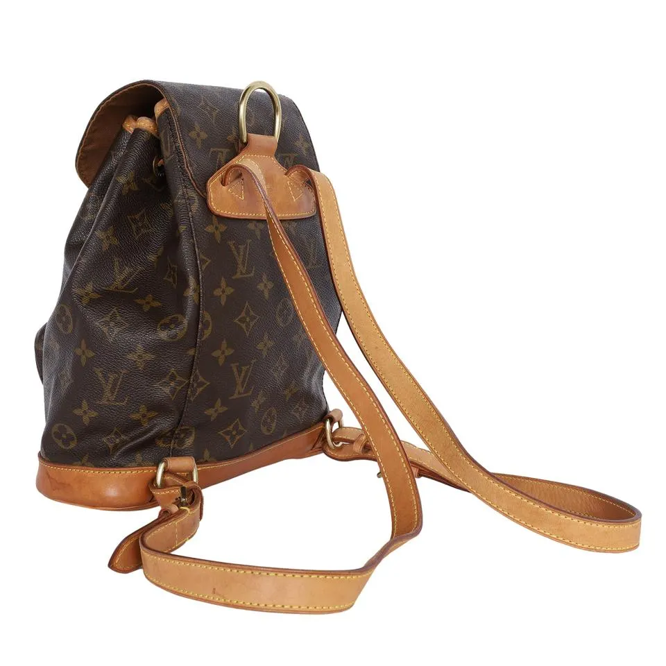 Monogram Canvas Montsouris Backpack MM (Authentic Pre-Owned)