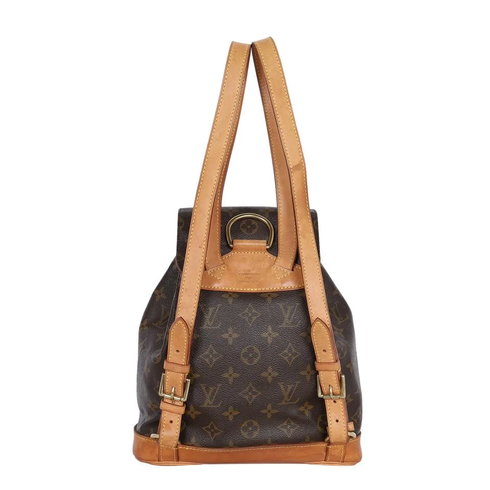 Monogram Canvas Montsouris Backpack MM (Authentic Pre-Owned)