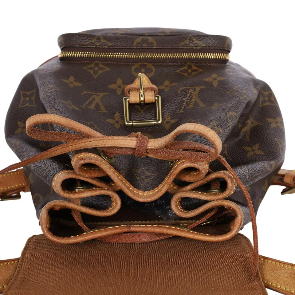 Monogram Canvas Montsouris Backpack MM (Authentic Pre-Owned)