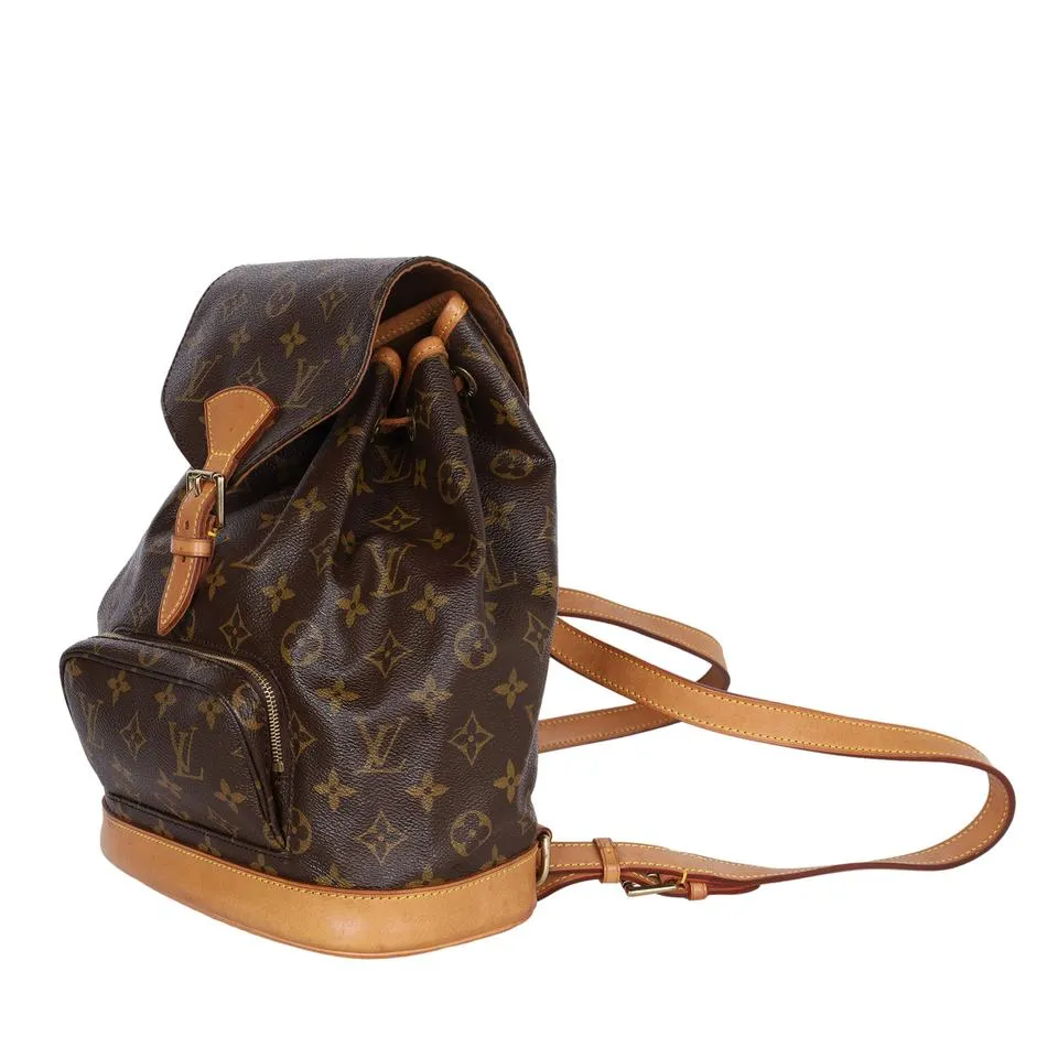 Monogram Montsouris Backpack MM (Authentic Pre-Owned)