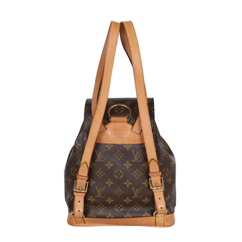 Monogram Montsouris Backpack MM (Authentic Pre-Owned)