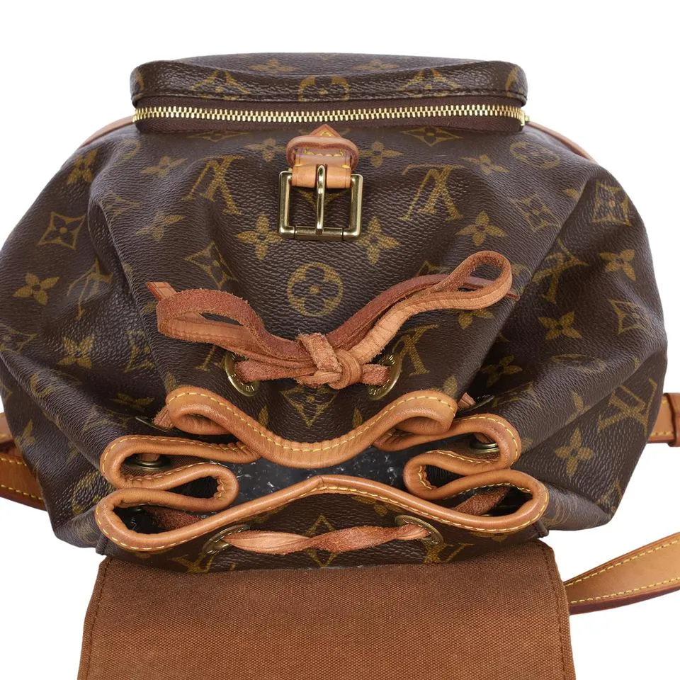 Monogram Montsouris Backpack MM (Authentic Pre-Owned)