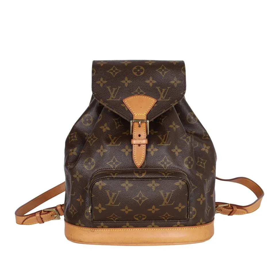 Monogram Montsouris Backpack MM (Authentic Pre-Owned)