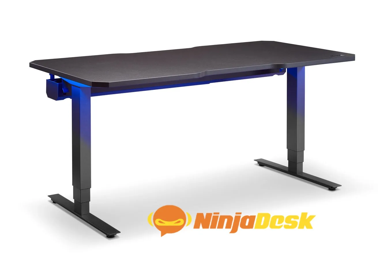 NINJA Professional Extreme Height Adjustable Gaming Desk