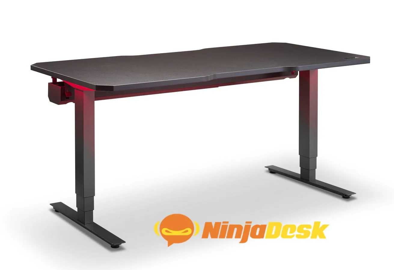 NINJA Professional Extreme Height Adjustable Gaming Desk