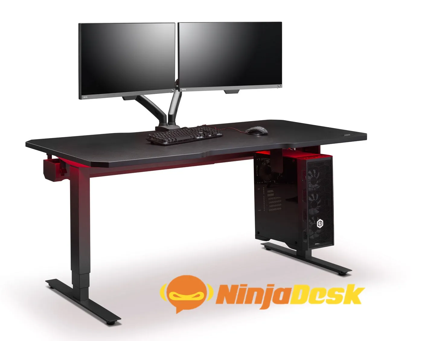 NINJA Professional Extreme Height Adjustable Gaming Desk