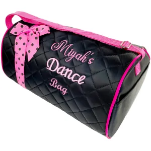 Personalized Embroidered Dance Duffel Bag