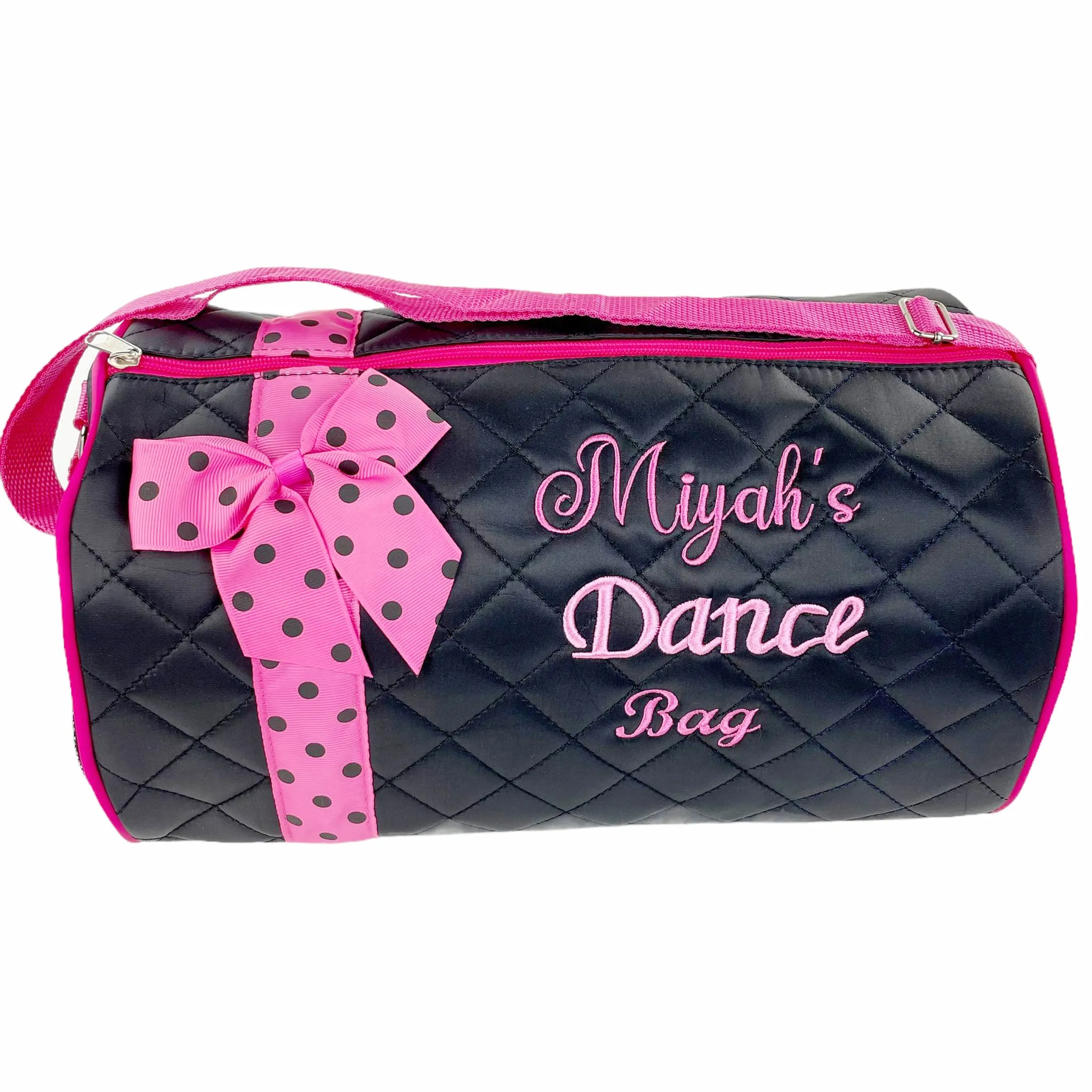 Personalized Embroidered Dance Duffel Bag