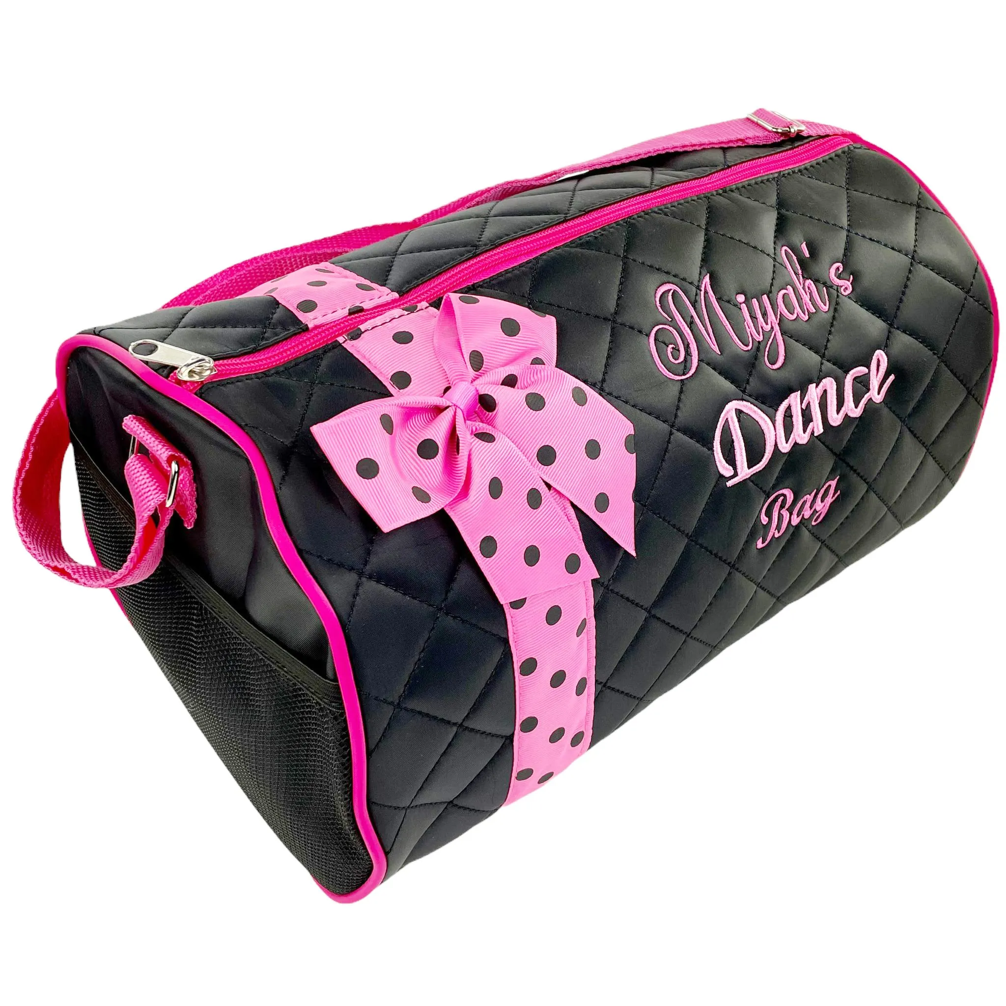 Personalized Embroidered Dance Duffel Bag