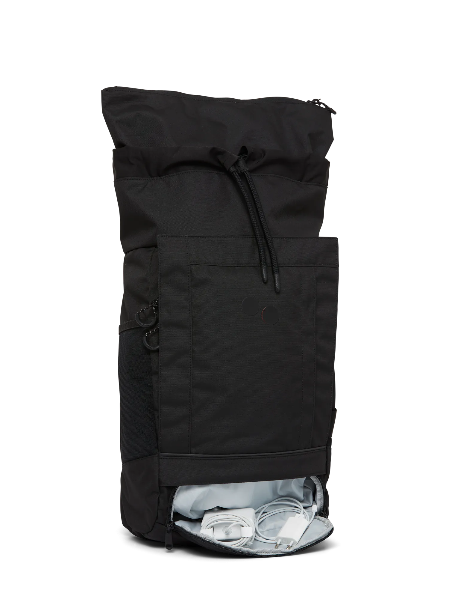 pinqponq Blok Medium Backpack Rooted Black