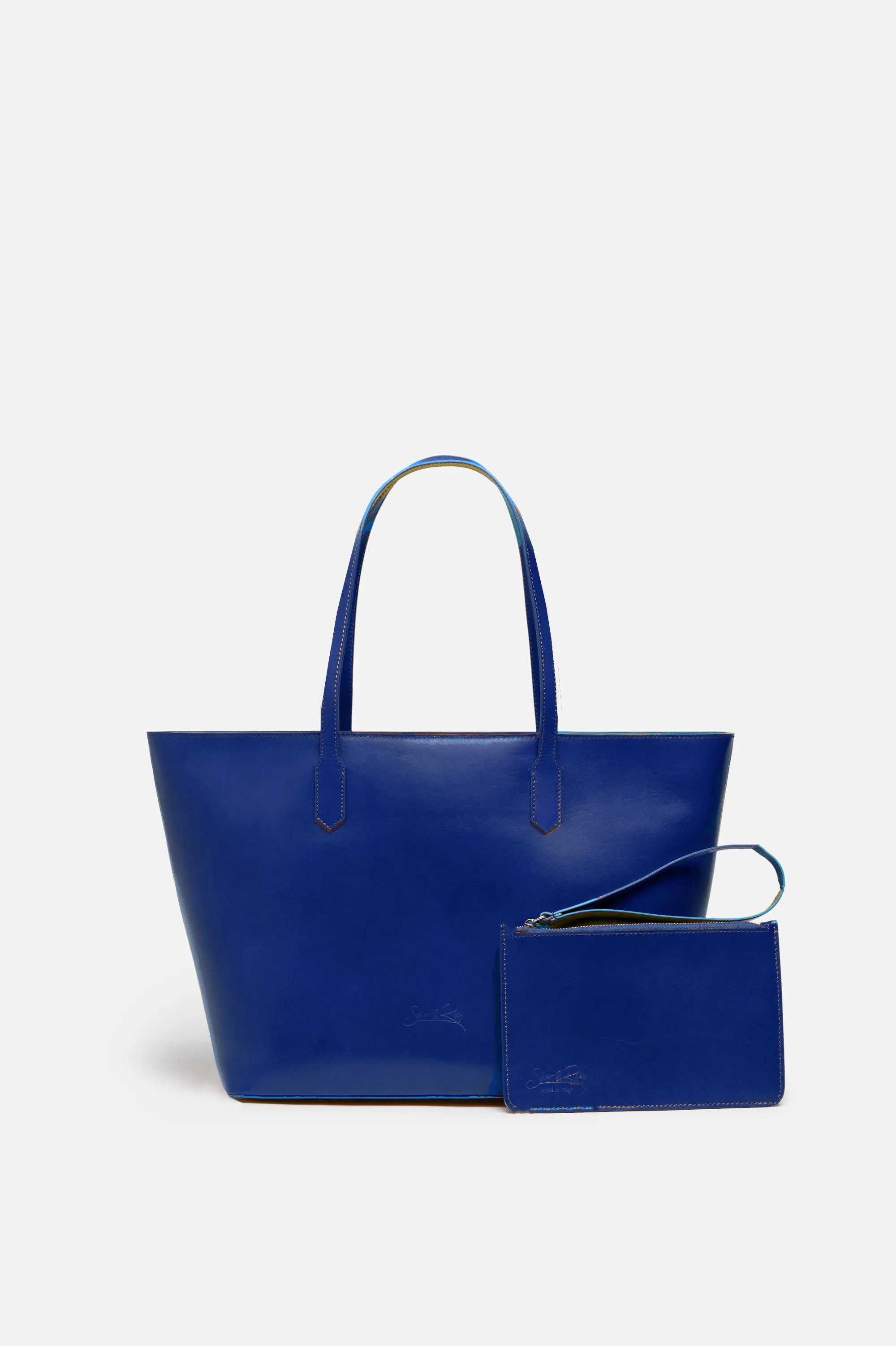 SSW - Manila All Purpose Large Carryall Tote Bag In Dark Royal Blue