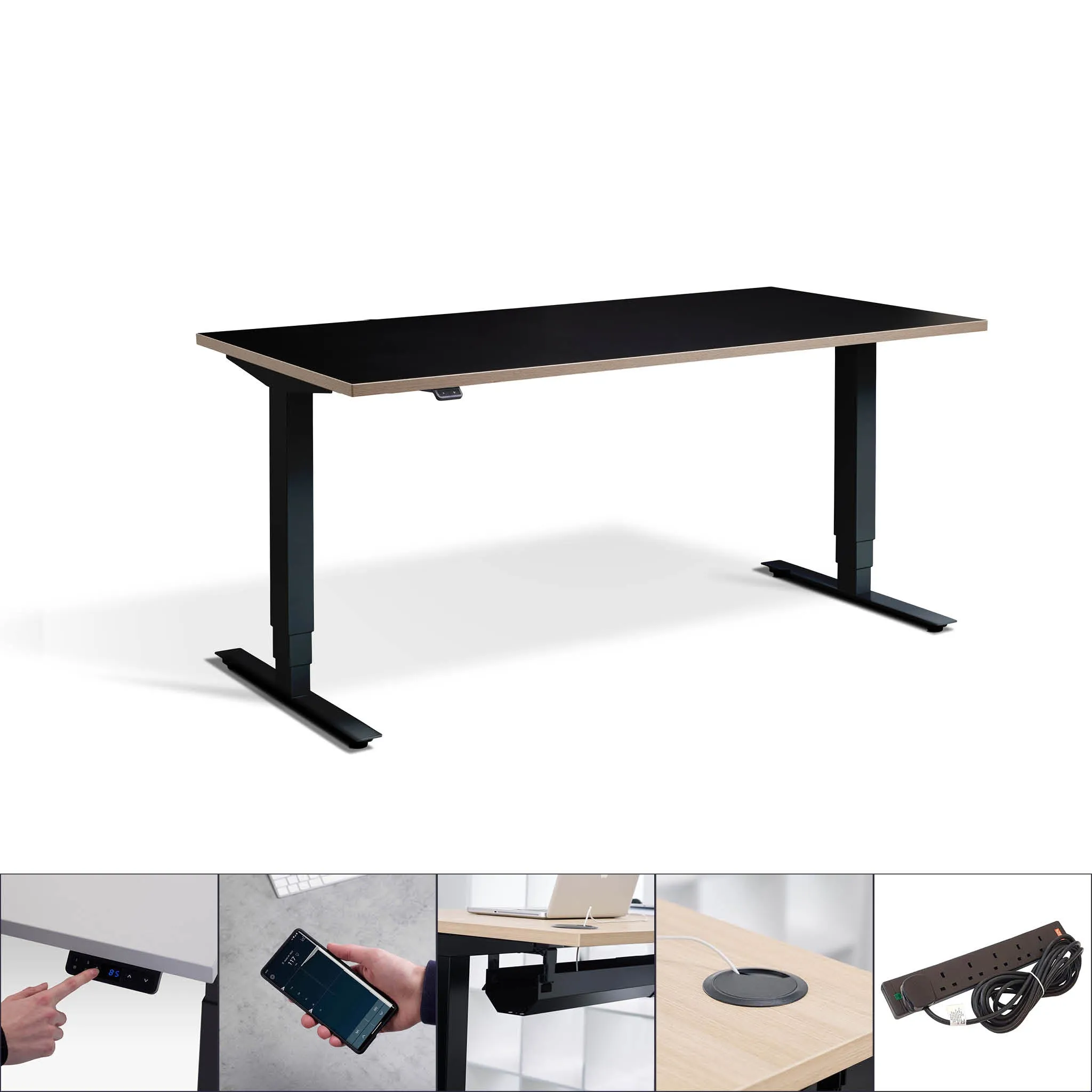 Stockholm Standing Desk Bundle (with Bluetooth control)