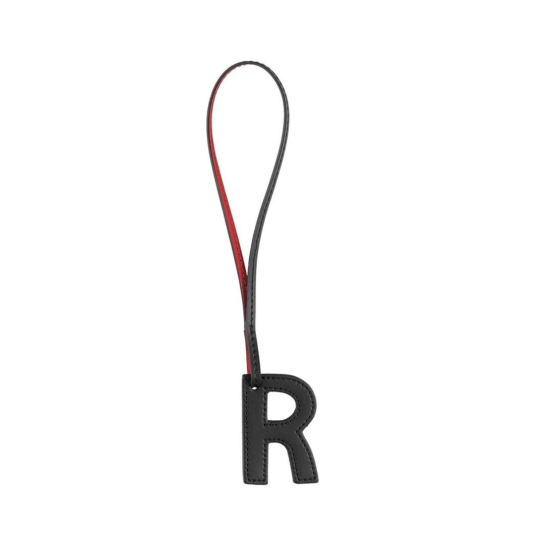 TB Charm Letter - R Black&Red